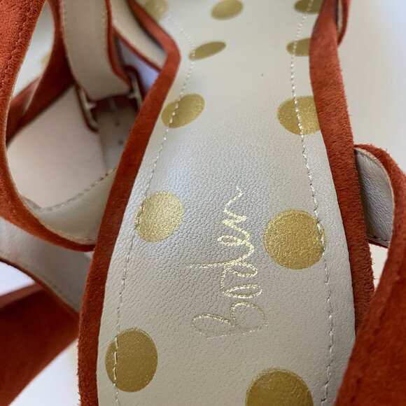 Boden Bessie Ankle Strap Suede Heels - Picture 9 of 11